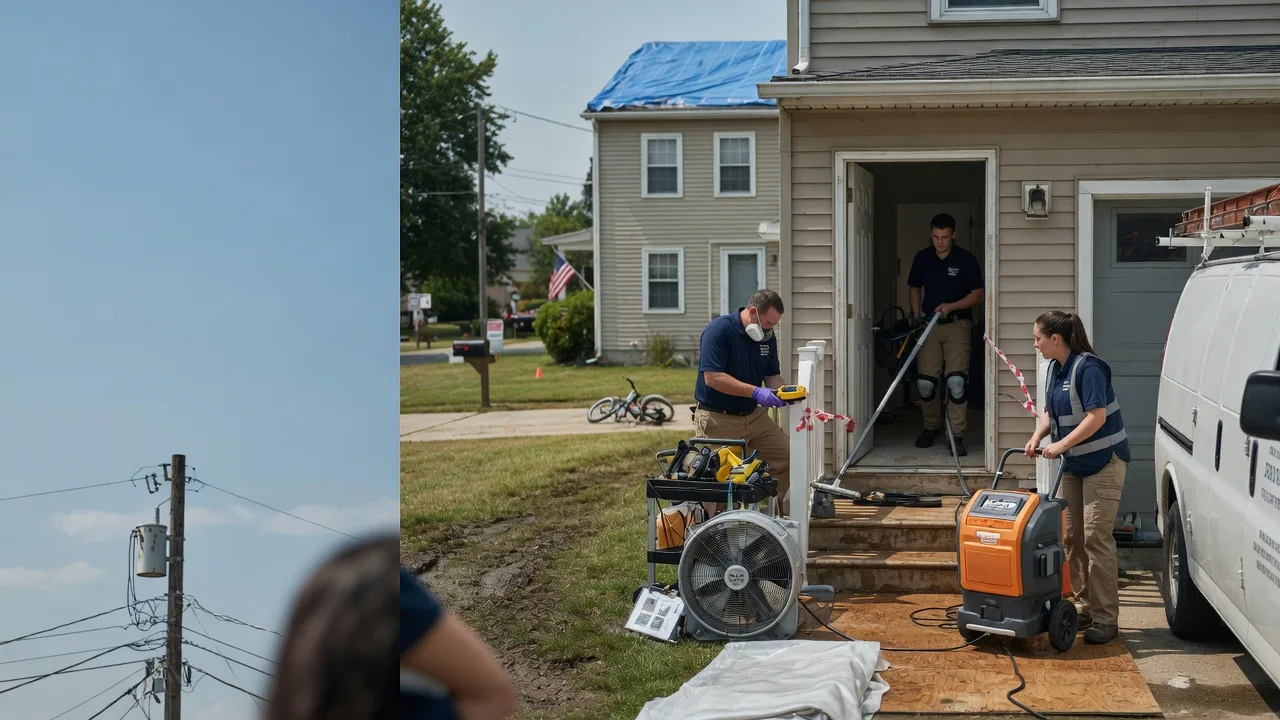 Water Damage Repair in Zionsville, PA near me